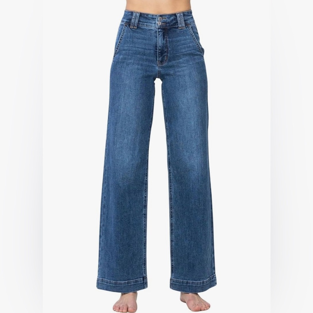 Judy Blue Trouser Jeans Size 5/6